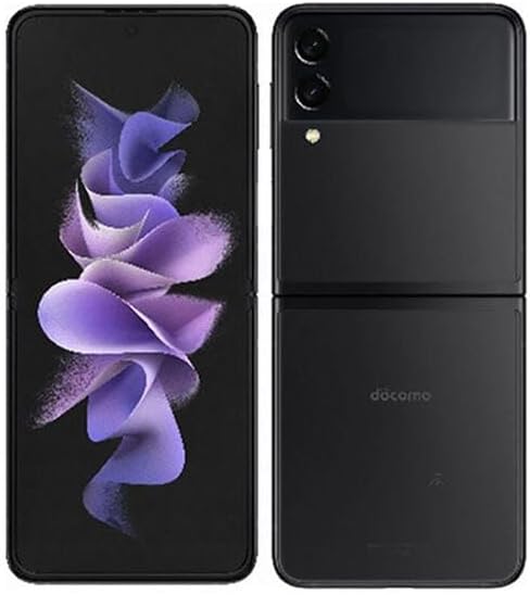 【中古品】au版SIMフリー Galaxy Z Flip3 ブラック 中古品】au版SIMフリー Galaxy Z Flip3 ブラック